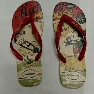 Havaianas Mickey mouse flip flops men or women